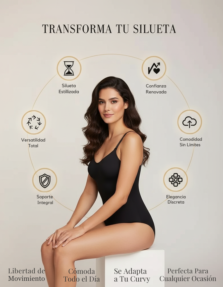 Body moldeador Nüva Classic - Moldea cintura y glúteos