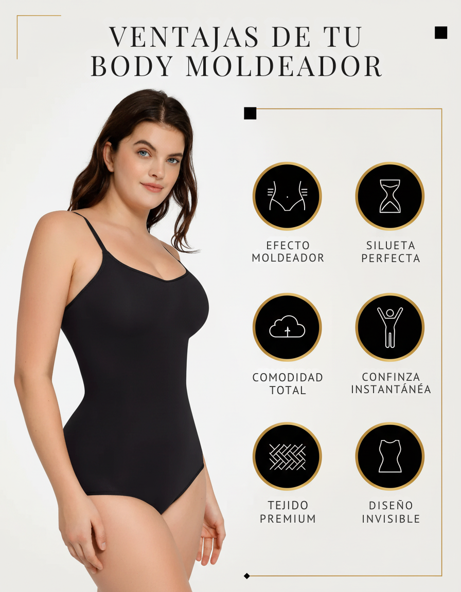 Body moldeador Nüva Classic - Moldea cintura y glúteos